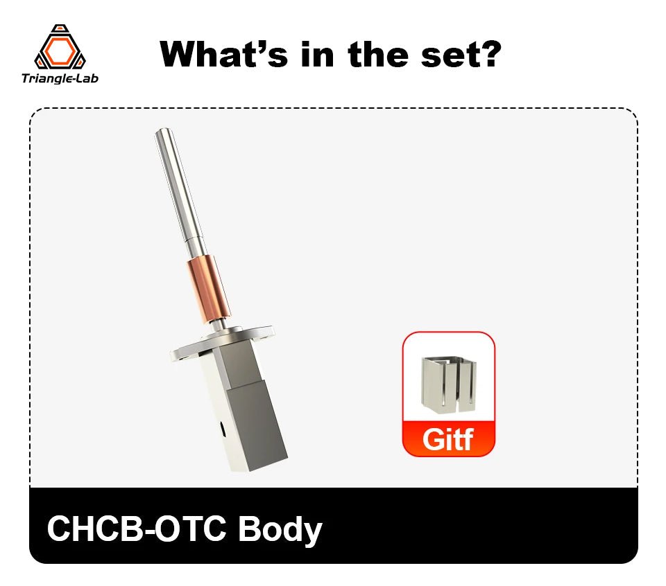 Trianglelab CHCB - OT/OTC Spare Part Listing - Heat Block Assembly (OTC) - TL - CHCB - OTC - BLOCK - DREMC STORE
