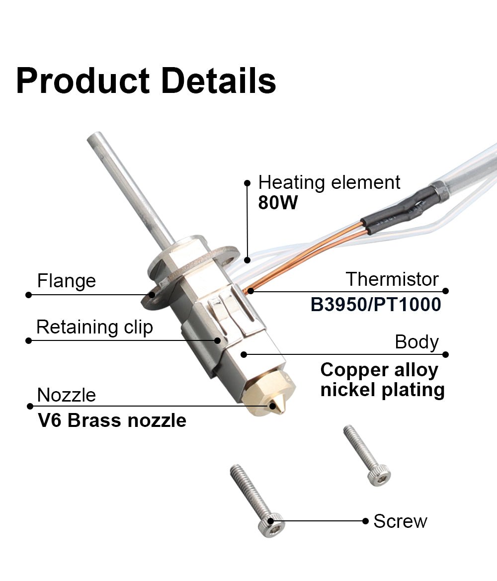 Trianglelab CHCB - SV08 Hotend for SV08 Hotend - For SV08 - CHCB - SV08 - DREMC STORE