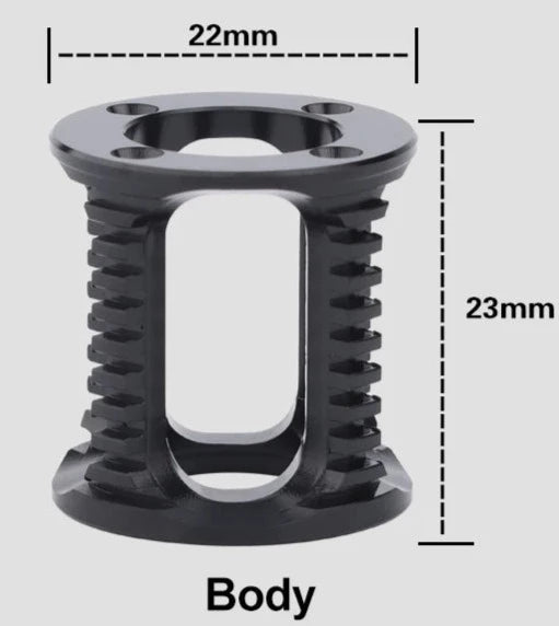 Trianglelab Dragon Ace™ Hotend Spare Parts - Body - TL - DA - BODY - DREMC STORE