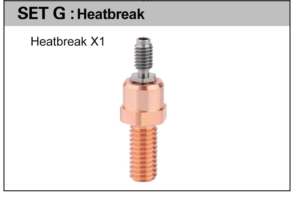 Trianglelab Dragon Ace™ Hotend Spare Parts - Heater Break - TL - DA - HEATBREAK - DREMC STORE