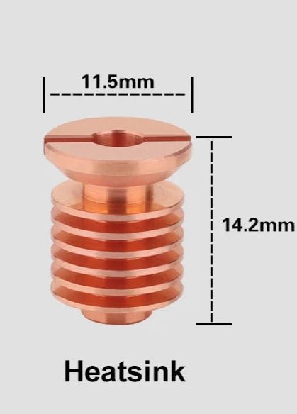 Trianglelab Dragon Ace™ Hotend Spare Parts - Heatsink - TL - DA - HEATSINK - DREMC STORE