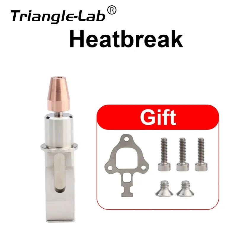 Trianglelab Rapido Ace™ Hotend Spare Parts - Heater Block + Heat Break - TL - R - ACE - BLOCK - DREMC STORE