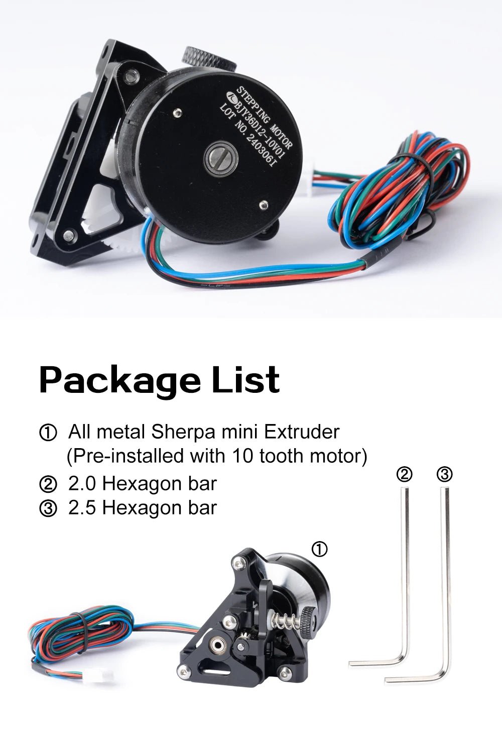 Trianglelab Sherpa CNC Mini Extruder Kit (no motor) -  - DREMC STORE