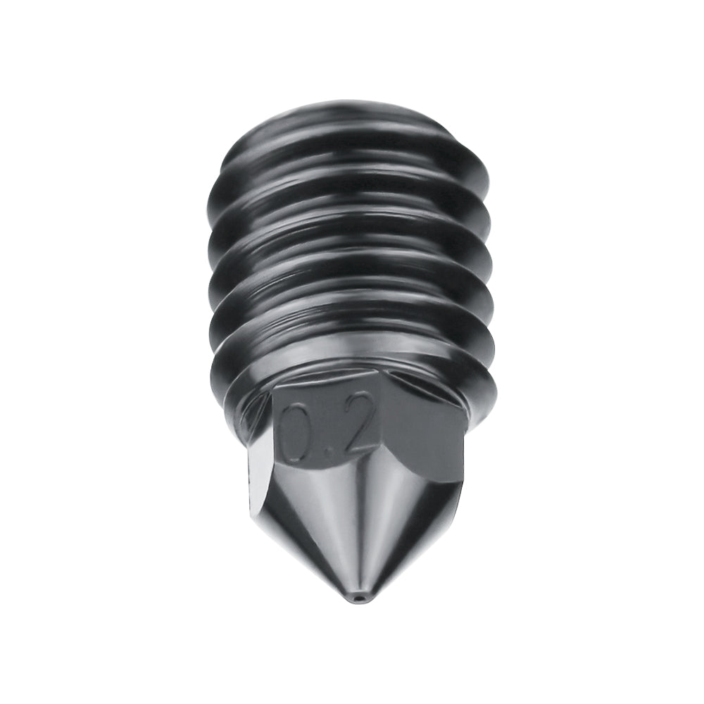 TZ hardened steel nozzle for TZ 1.0, TZ2.0, TZ3.0 style hotends - 0.2mm - F - TZ - 02 - DREMC STORE