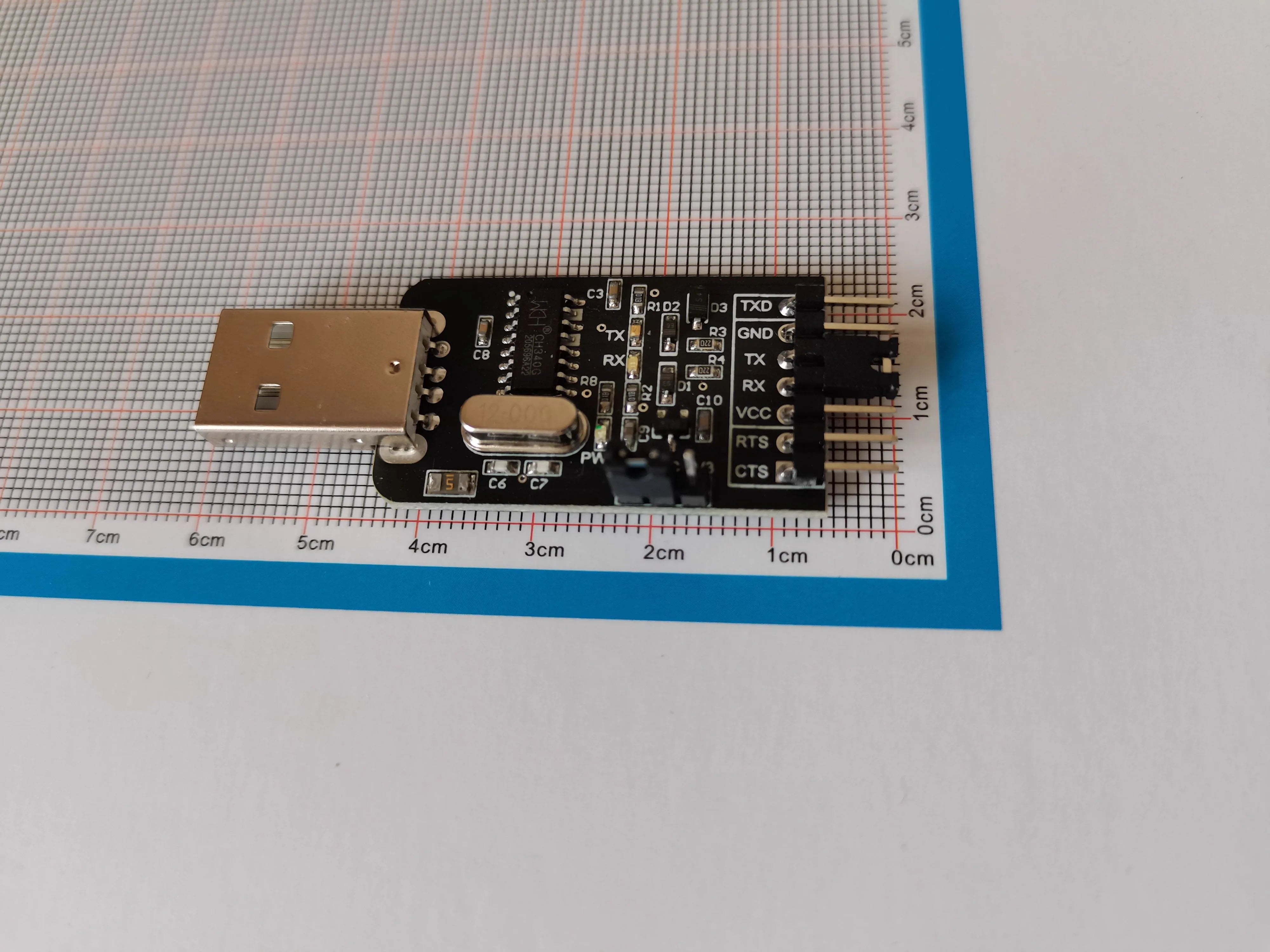 USB to TTL CH340G UART Serial Adapter - CH340G - A - DREMC STORE