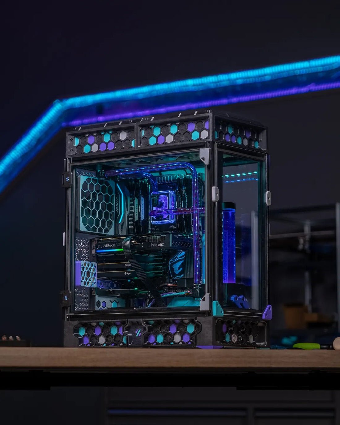 Corvus ATX PC Case with Panel - Designed by Donald Sayers & MandicReally