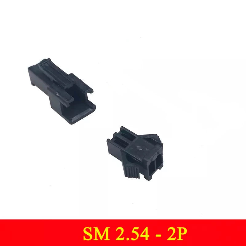 2-pin 2.5mm JST SM Male & Female Housing (10pc)