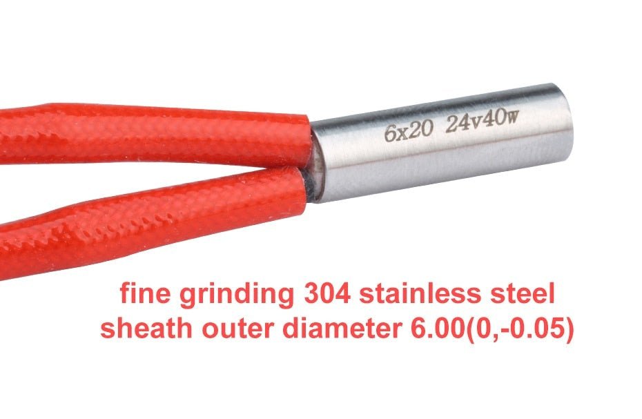 24V 40W Heater Cartridge DrHotSwap HotSwappable Universal For 3D Printer - 1.5m - 11877289 - DREMC STORE
