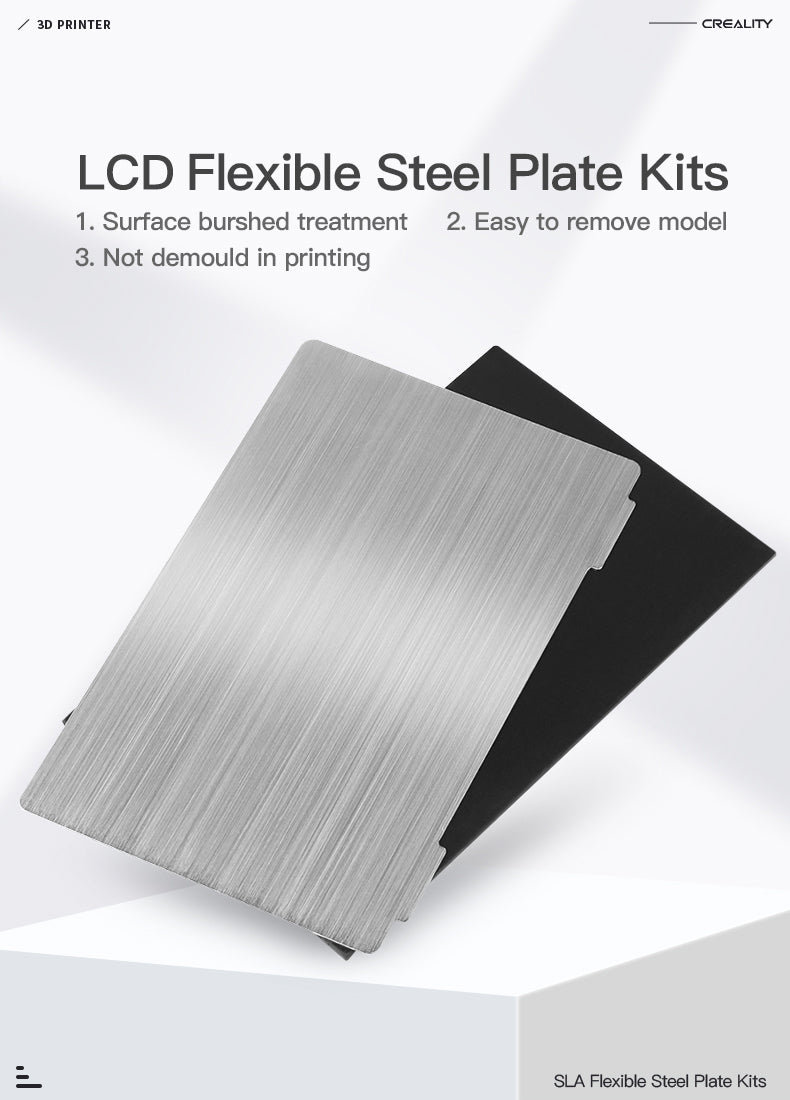 LD-002H LCD Resin Magnetic Flexible Steel Plate Kits 138*85mm