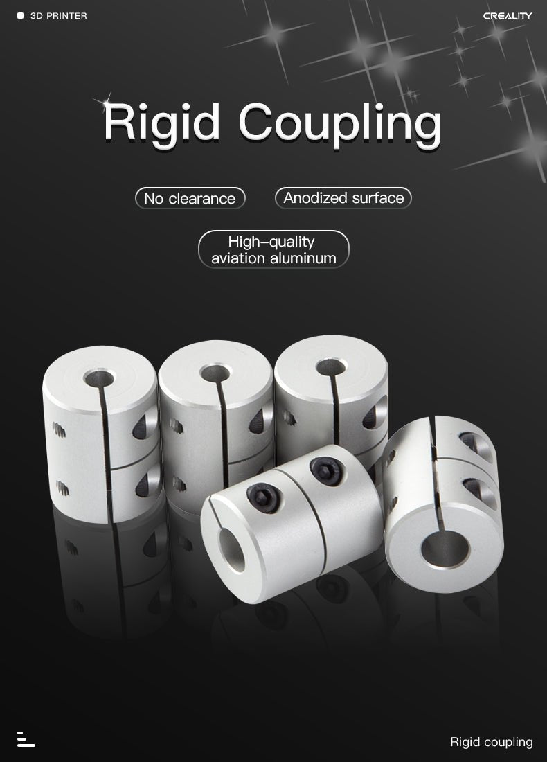 2pc Creality Aluminum Alloy Rigid Coupling Coupler - 4004140001 - DREMC STORE