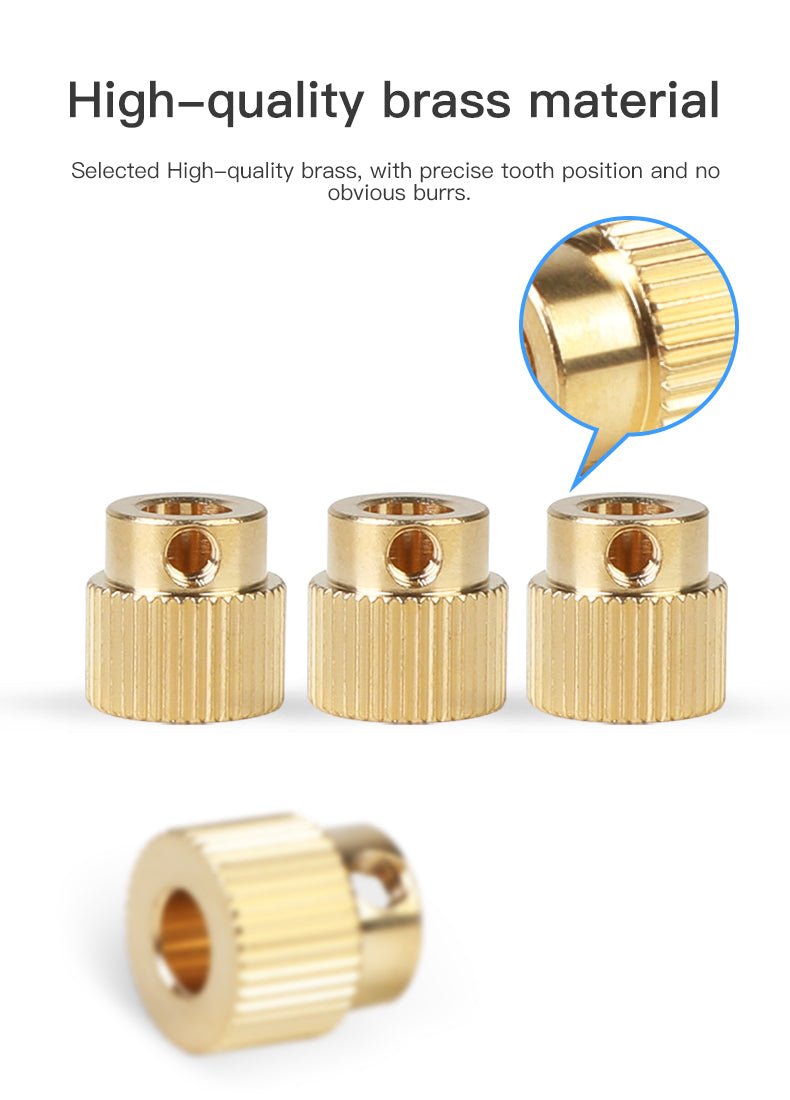 2pc Creality Extruder Gear - 4004010139 - DREMC STORE