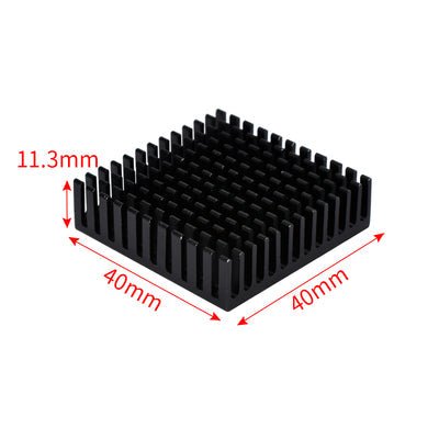 3D Printer Aluminum Motor Heat Sink for NEMA17 - With Adhesive - 64074409 - DREMC STORE