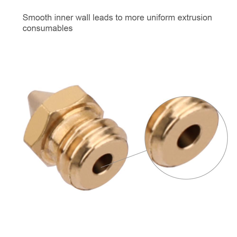 5pc CR - X Brass Nozzle 0.4mm - 4004020045 - DREMC STORE
