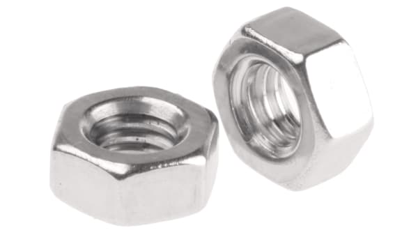 304 Stainless Steel M3 Hex Nuts (20pc)
