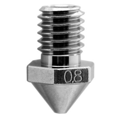 Micro Swiss Brass Plated Wear Resistant Nozzle for FlashForge Creator 3 Pro