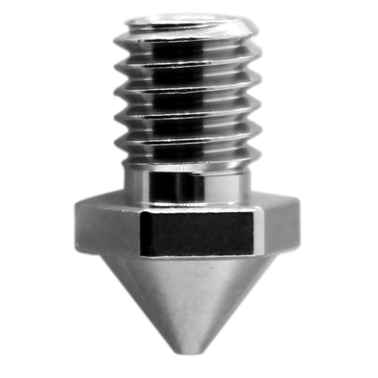 Micro Swiss Brass Plated Wear Resistant Nozzle for FlashForge Creator 3 Pro