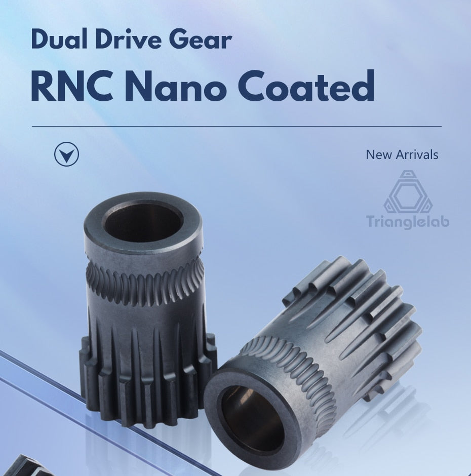 Trianglelab RNC Nano Coated Dual Drive Gears - 5.0/1.75mm