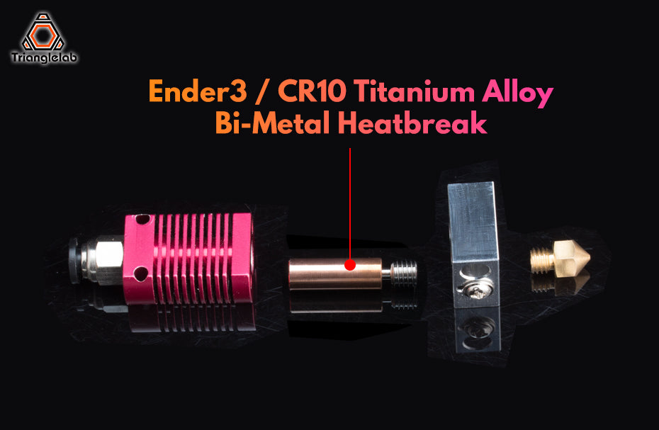 Titanium alloy all Metal Heat break For Ender 3 / 5 / CR10 Series