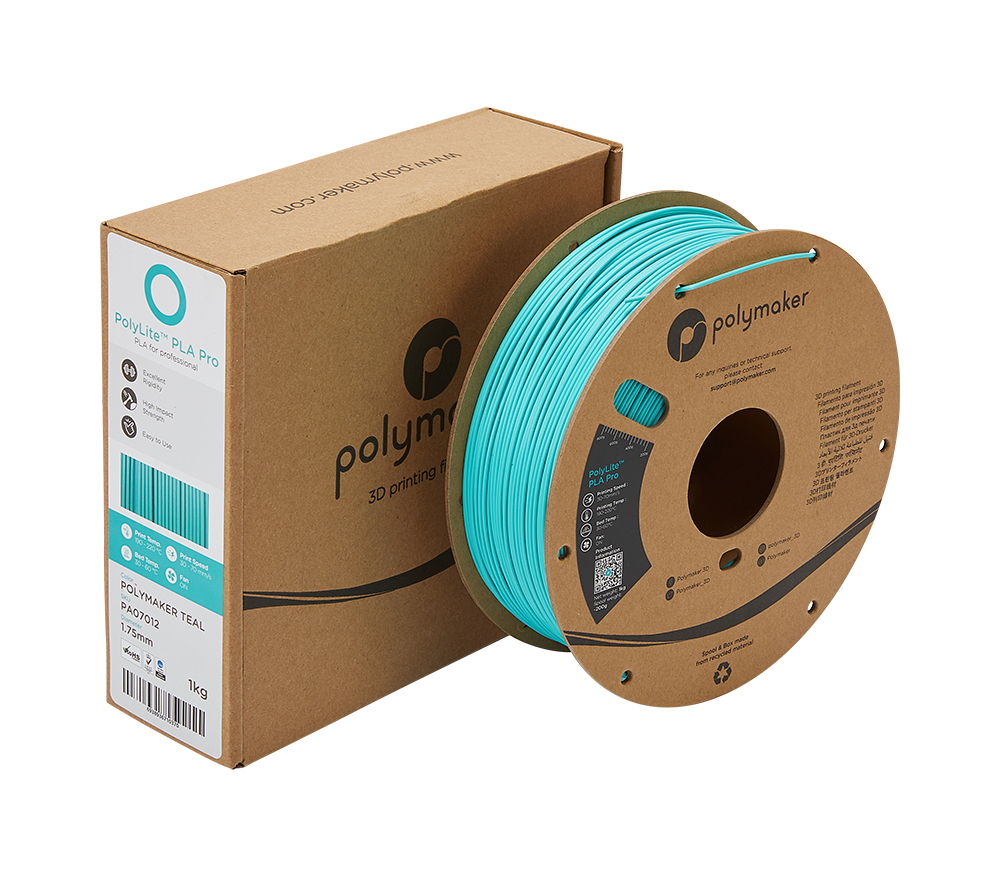 PLA PolyTerra filament Ice 1,75mm Polymaker 1000 g