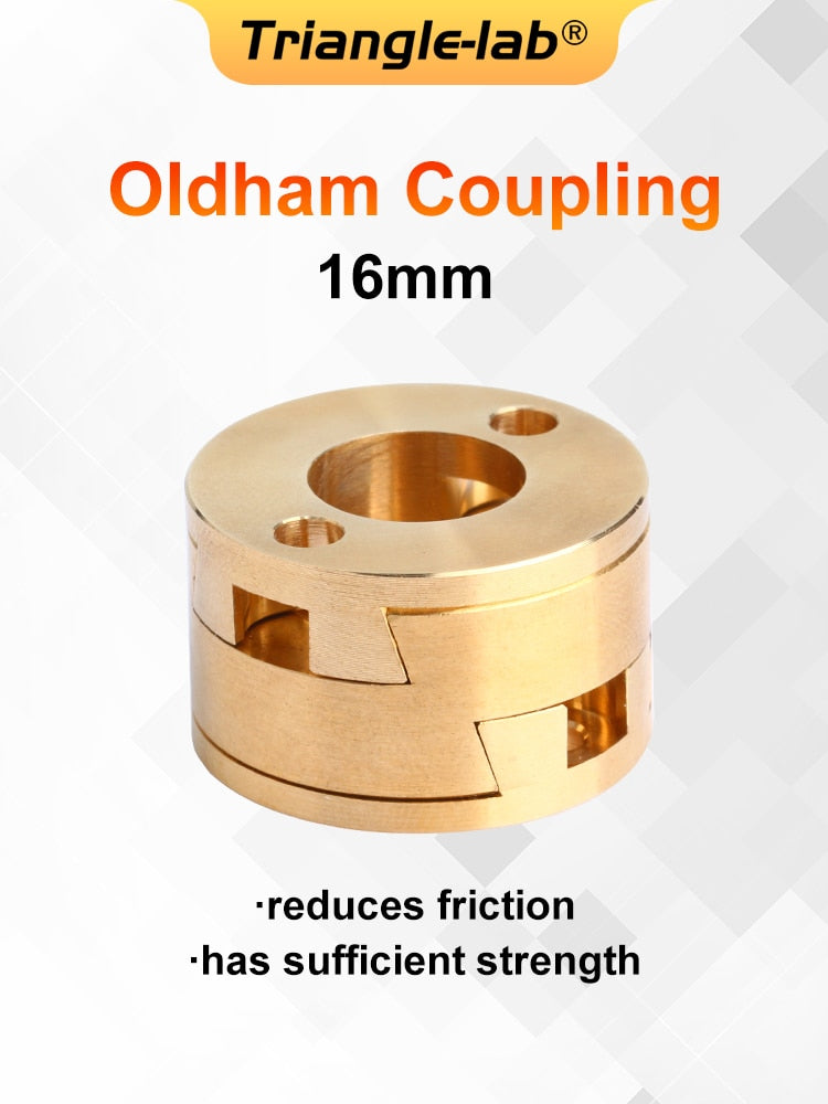 Oldham Coupling for VzBot / Ender 3 Z Axis Screw