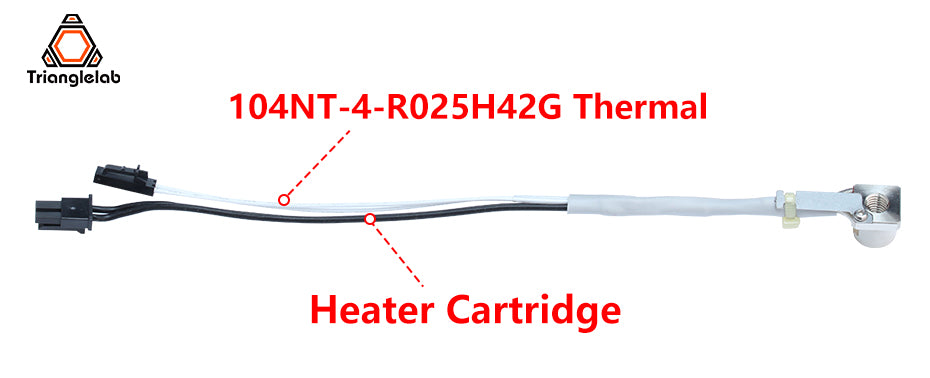 TriangleLab CHC KIT Ceramic Heating Core V6 For Ender 3 V6 CR10 CR-10 MK3