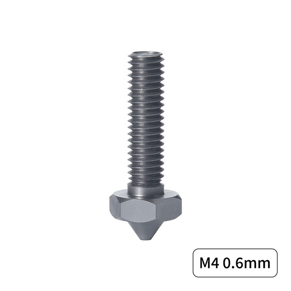 Bigtreetech H2 V2S Lite Extruder Spares (Nozzle, Heat Break, Heater Block) - Nozzle (Hardened Steel 0.6mm) - 3010010344 - DREMC STORE