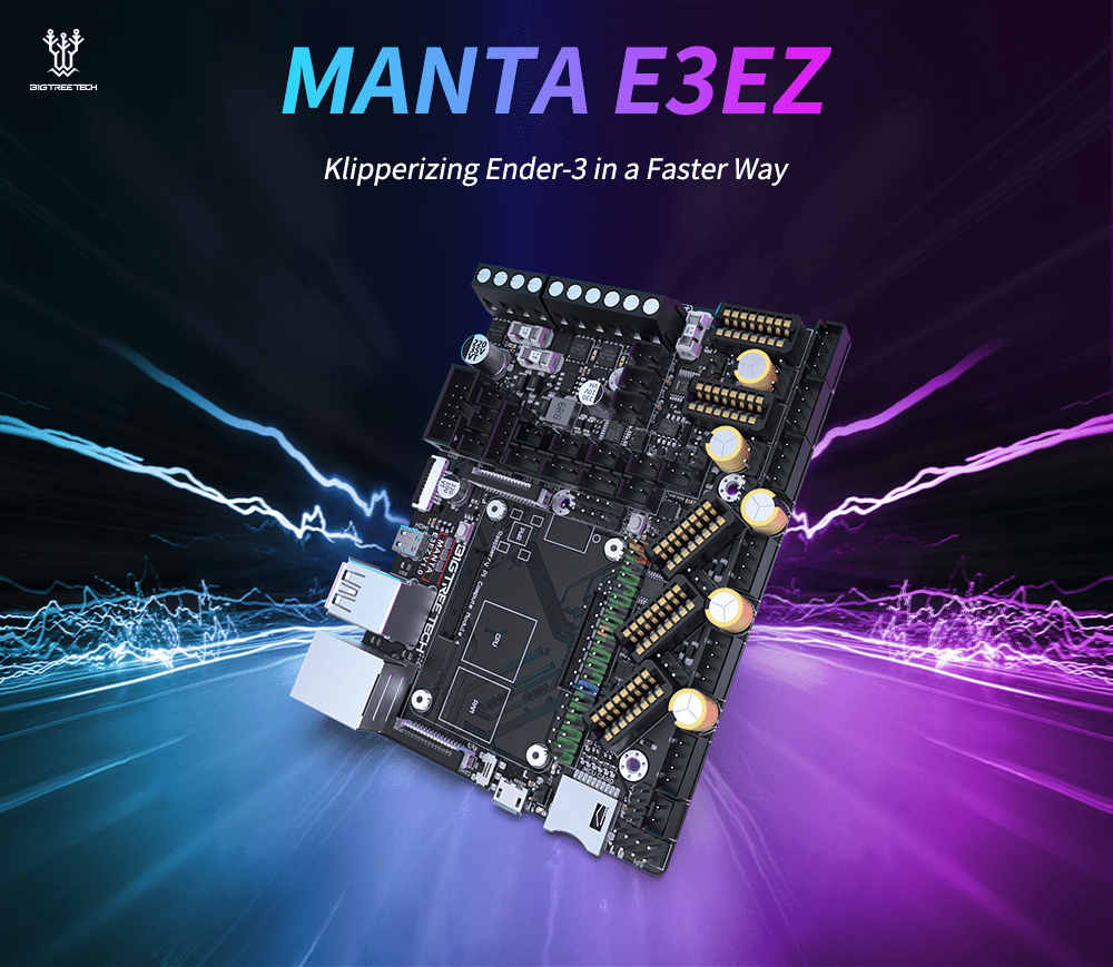 Bigtreetech Manta E3EZ V1.0 & 5x EZ2209 For Ender 3 - E3EZ V1.0 + 5x EZ2209 + CB1 - 1020000407+1050000040 - 6+1020000405 - DREMC STORE