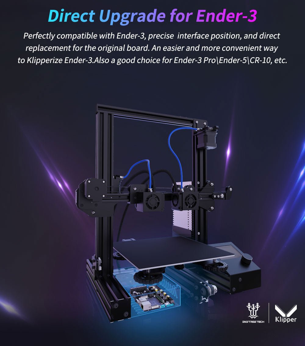Bigtreetech Manta E3EZ V1.0 & 5x EZ2209 For Ender 3 - E3EZ V1.0 + 5x EZ2209 + CB1 - 1020000407+1050000040 - 6+1020000405 - DREMC STORE