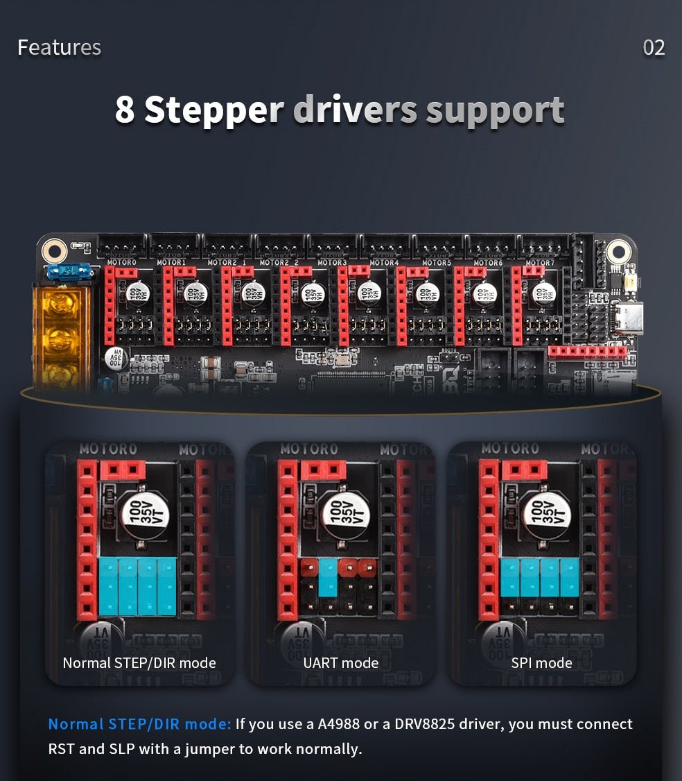 Bigtreetech Octopus V1.1 STM32F446 - 1020000286 - DREMC STORE