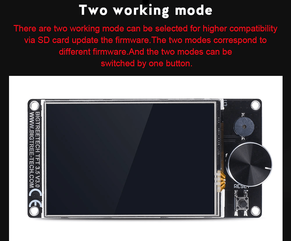 Bigtreetech TFT35 / TFT50 / TFT70 V3.0.1 Touch Screen/12864LCD - TFT35 - 1040000019 - DREMC STORE