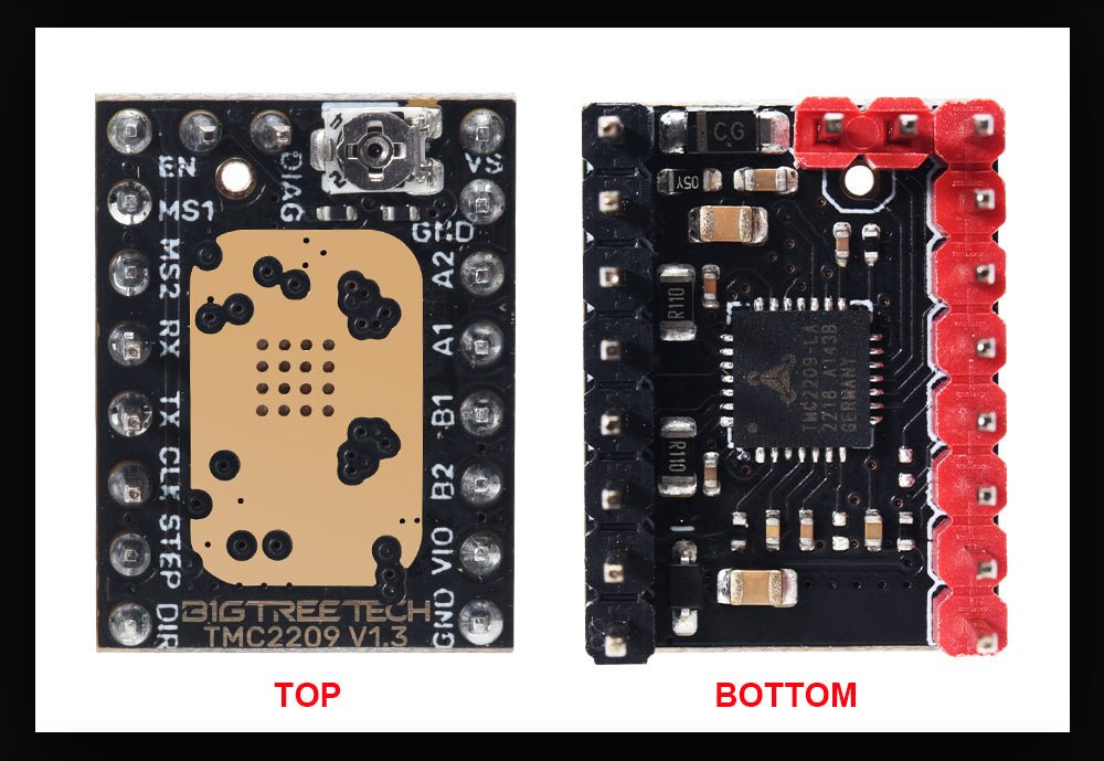 Bigtreetech TMC2209 V1.3 Stepper Motor Driver - 1x - 1040000053 - DREMC STORE