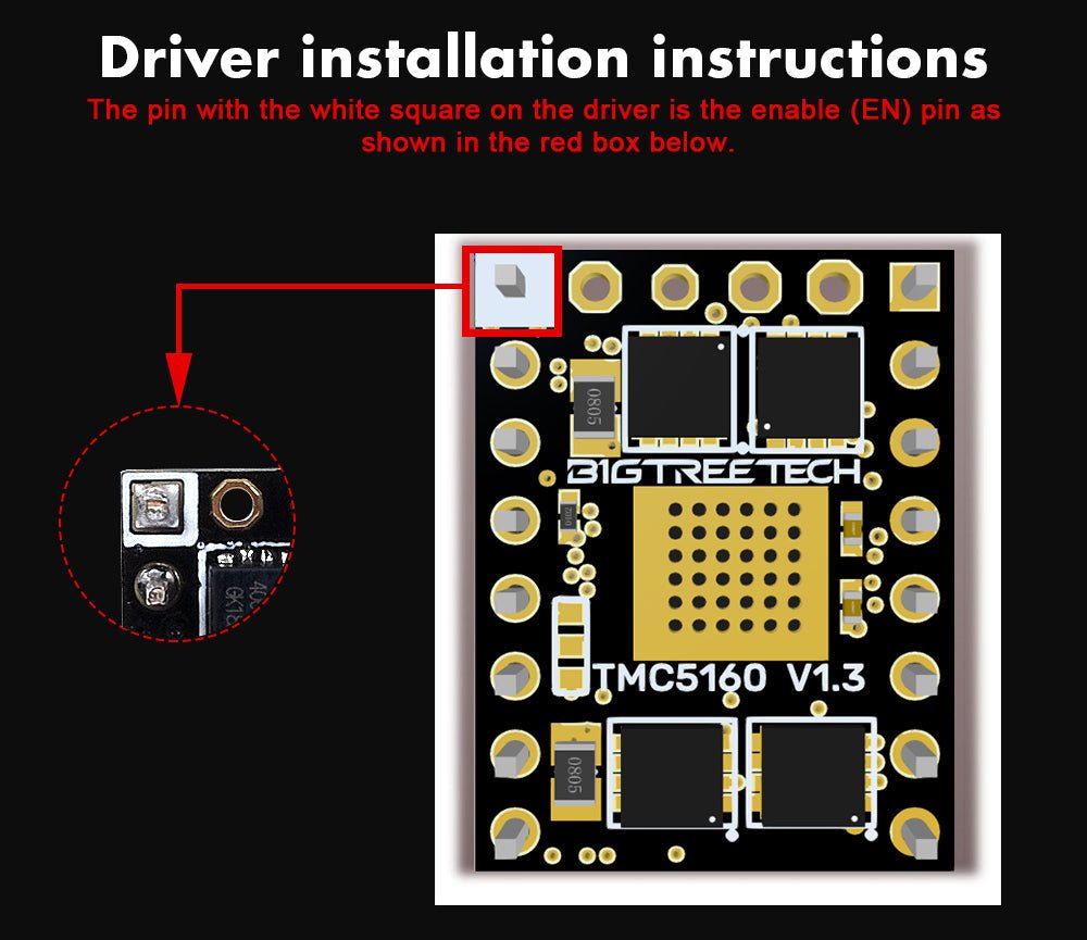 BIGTREETECH TMC5160 Mute Silent Driver V1.3 - ZZB000589 - DREMC STORE