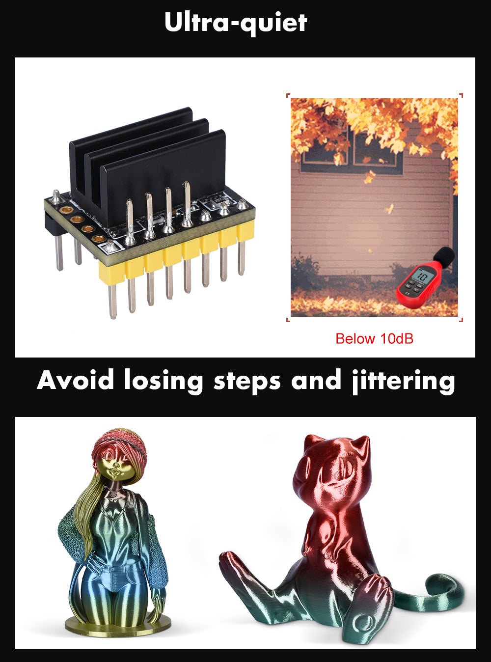 BIGTREETECH TMC5160 Mute Silent Driver V1.3 - ZZB000589 - DREMC STORE