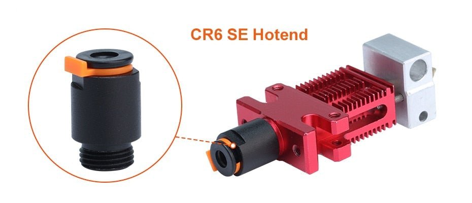 Bowden Tube Coupler G1/8 PC4 - 01 1.75MM for CR6 - SE / Ender 3 Neo - 1005003422267257 - DREMC STORE