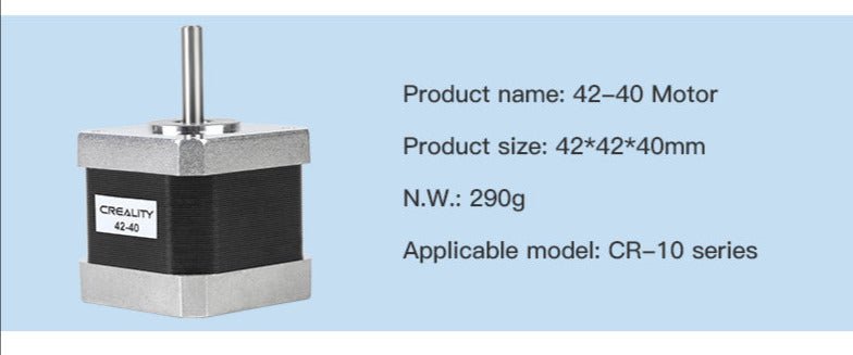 Creality 42 - 40 Stepper Motor for Ender 3 Series/ CR 10 Series - Stock - 4004100023 - DREMC STORE