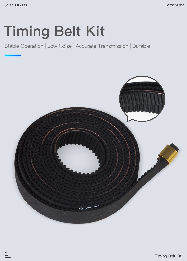 Creality CR 6 SE X and Y - axis Synchronous Timing Belt - Y Axis Belt - 2102011027 - DREMC STORE