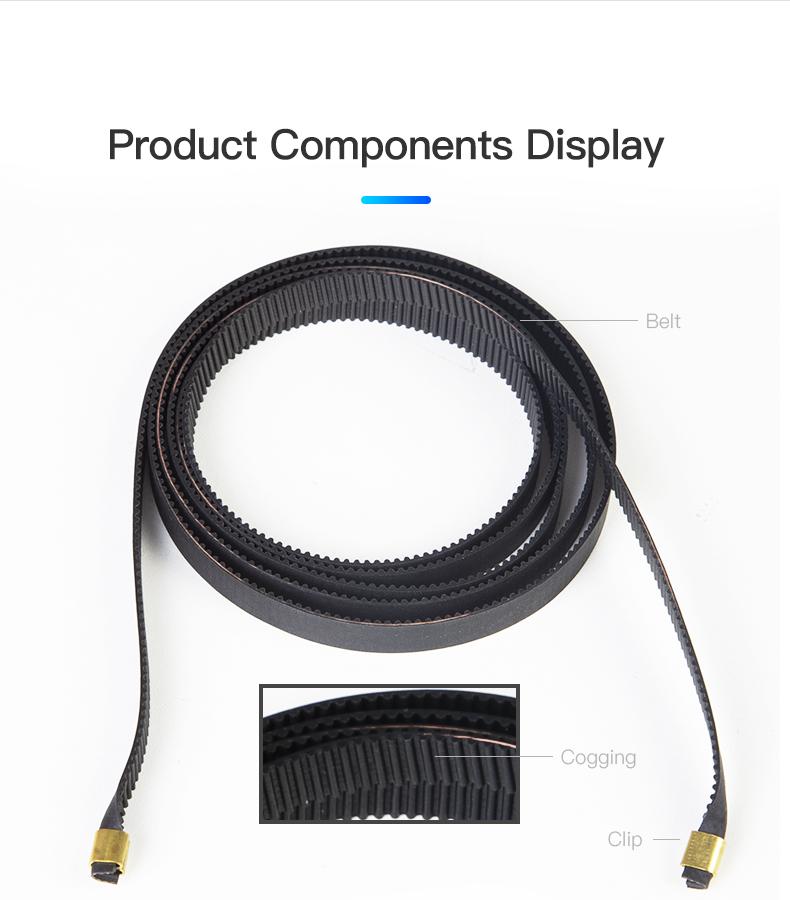 Creality CR 6 SE X and Y - axis Synchronous Timing Belt - Y Axis Belt - 2102011027 - DREMC STORE