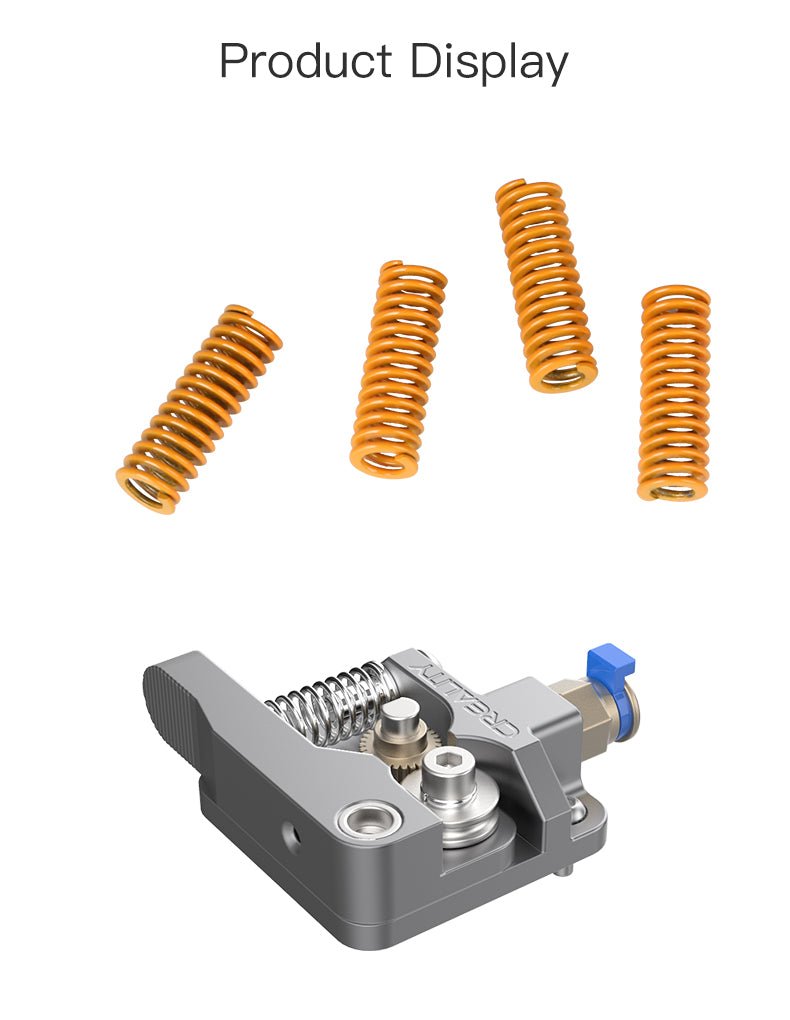 Creality Ender 3/5 CR - 10 Series All Metal Extruder & Capricorn PTFE Upgrade Kit - 4007010003+3203010346 - DREMC STORE