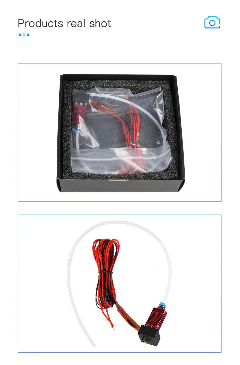 Creality Hotend Assembly for Ender 3 / 3 Pro, 3 V2/ CR10 S4 - 4001030041 - DREMC STORE
