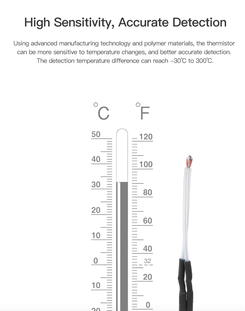 Creality Nozzle Thermistor for Ender 3 Series (Ender 3 V2/PRO) - 4004070007 - DREMC STORE