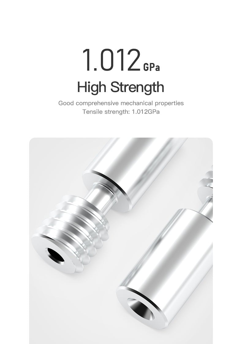 Creality Titanium Alloy All Metal Hreat Break for Ender 3 S1 - Titanium Alloy - 4004050018 - DREMC STORE