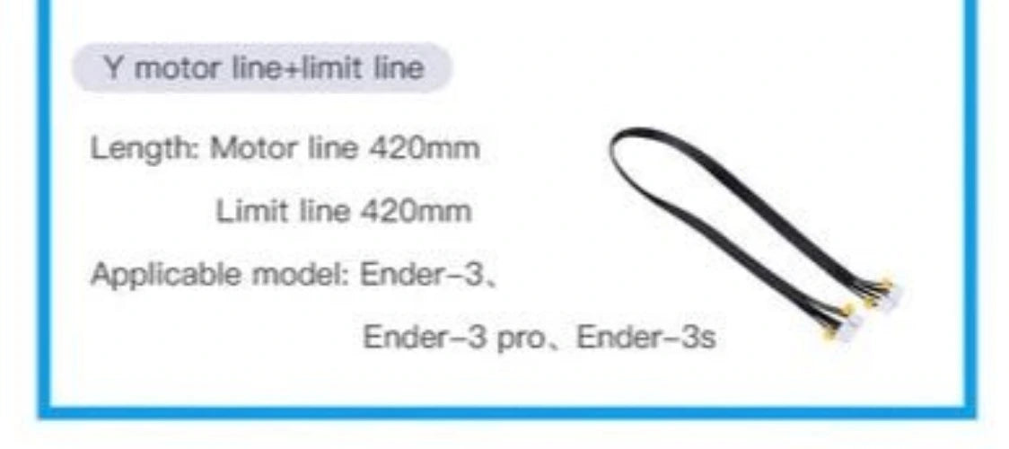 Creality X/Y/Extruder Axis Motor Cable & Limit Switch Cable For Ender 3 Series - Y - 4006030010 - DREMC STORE