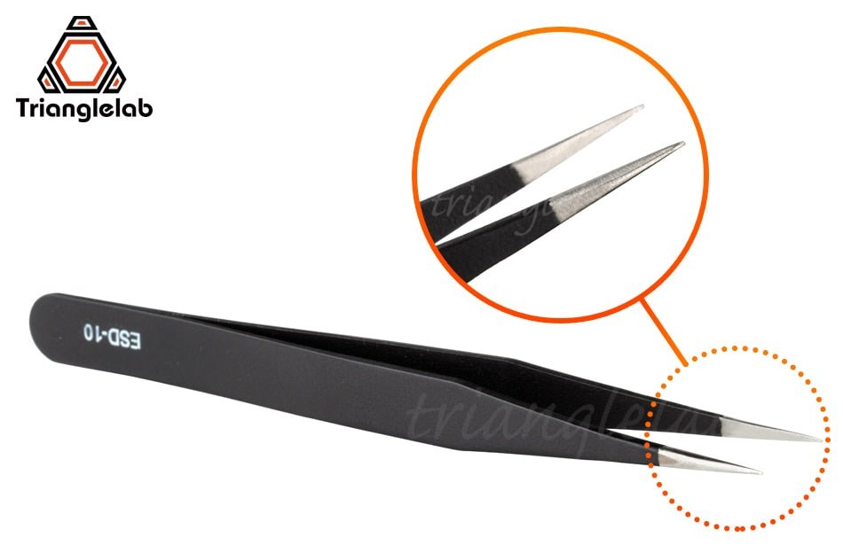 Curved/Straight Stainless Steel Tweezer - Straight - 67693737 - DREMC STORE