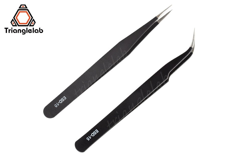 Curved/Straight Stainless Steel Tweezer - Straight - 67693737 - DREMC STORE