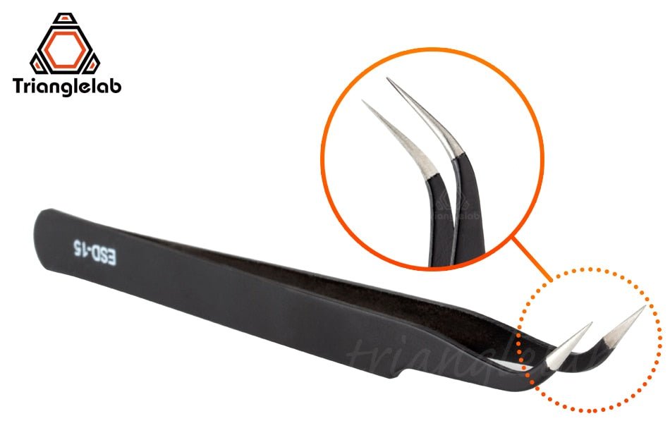 Curved/Straight Stainless Steel Tweezer - Curved - 67726505 - DREMC STORE
