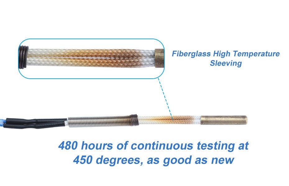 DRHOTSWAP PT1000 Pro High temperature thermistor (450°C) 2M - 2M - 23985577 - DREMC STORE