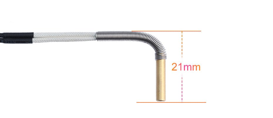 DRHOTSWAP PT1000 Pro High temperature thermistor (450°C) 2M - None - 29007529 - DREMC STORE