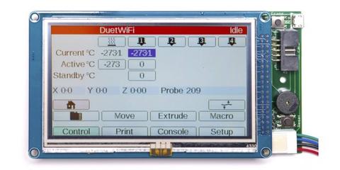 Duet PanelDue Displays - 5" Display - PanelDue_5i_v1.0 - DREMC STORE