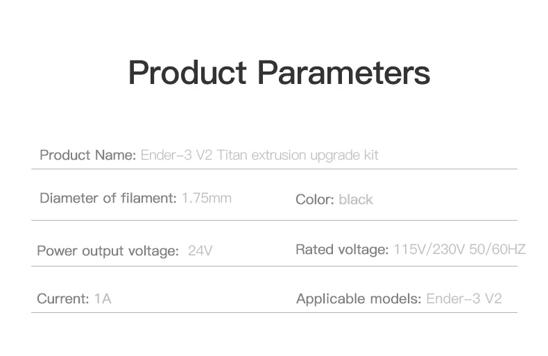 E3D - Ender - 3 - V2 Titan Direct Extrusion Upgrade Kit - 4003010004 - DREMC STORE
