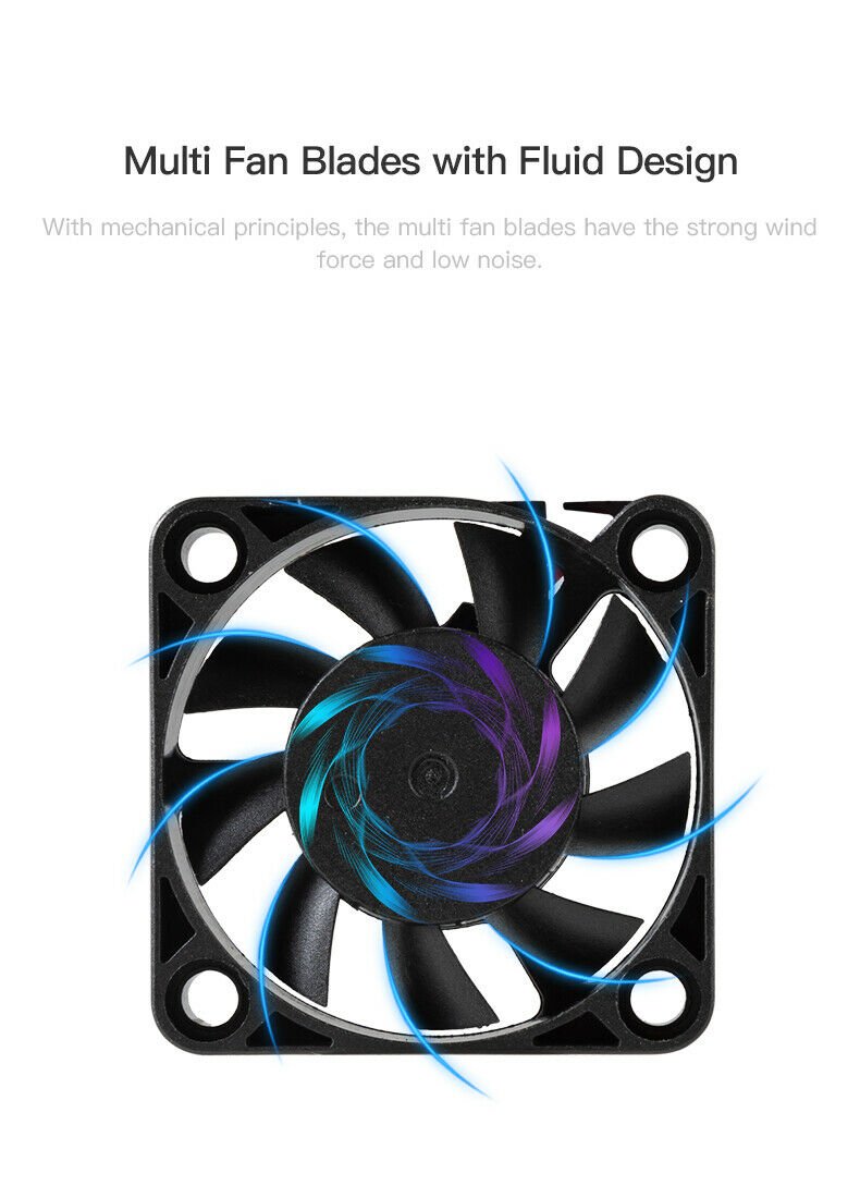 Ender 3 / 3 Pro 4010 Hotend Axial and Blower Fan - Axial + Blower - 4004110021 + 4004110019 - DREMC STORE